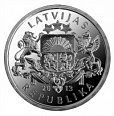 Латвия, 2013, Гусли, 1 лат-миниатюра